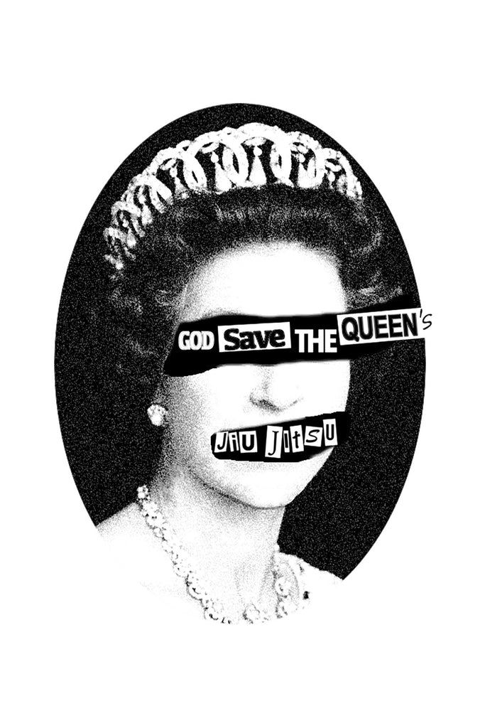 Vinyl Decal - God Save the Queen's Jiu Jitsu