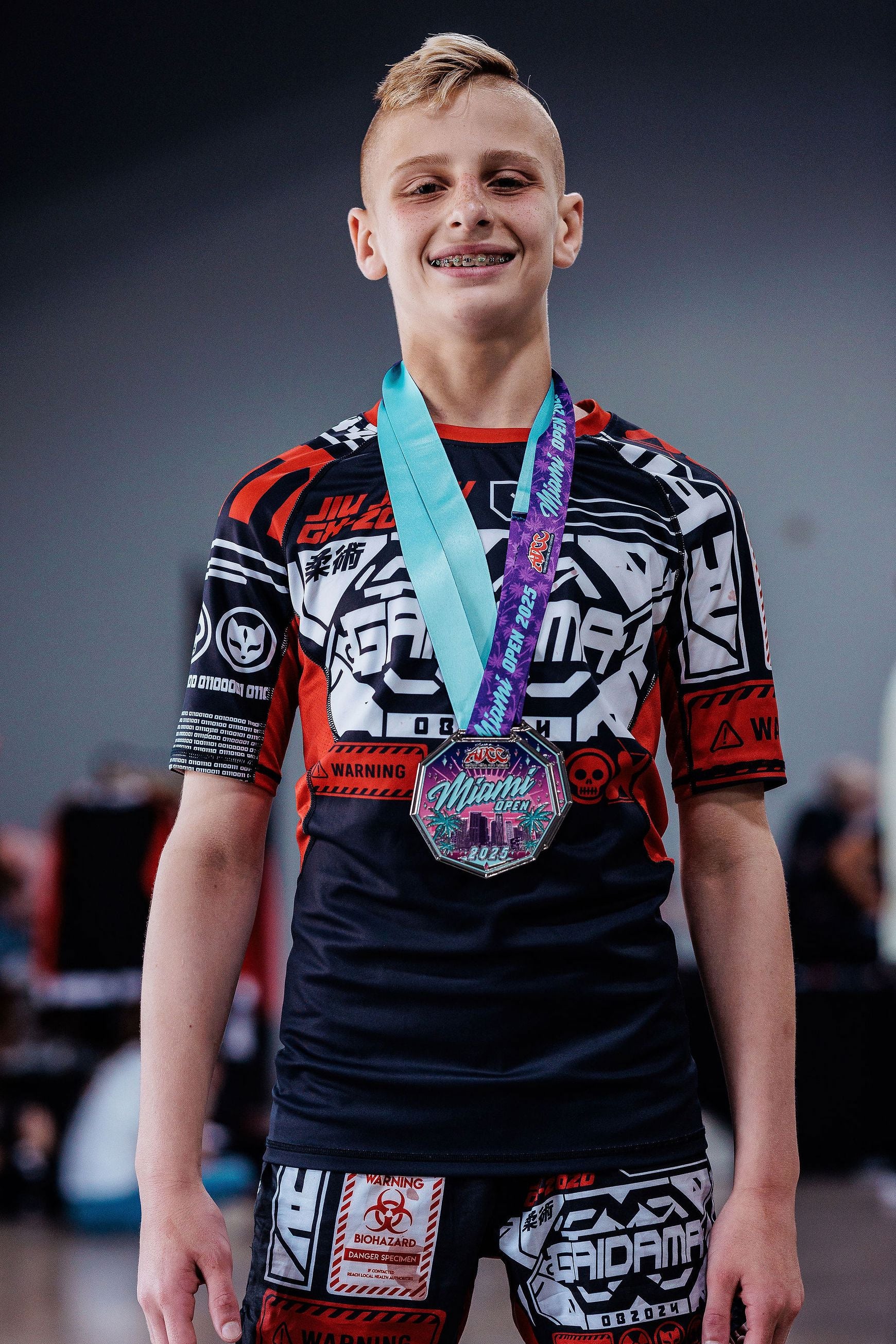 Youth Cyber Fox Rashguard | ADCC Grappling Gear – GAIDAMA