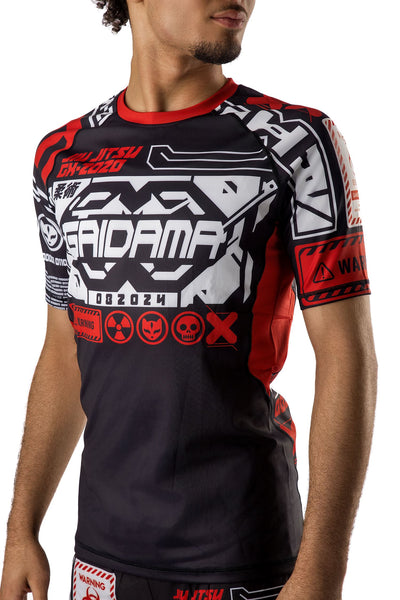 Rash★ NINJA SHIT V3 WHITE RASH GUARD – LXB