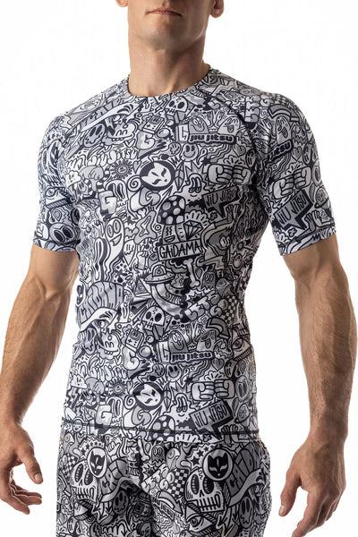 m　junhashimoto 2WAY RASH GUARD SHIRTS 23/AW商品 》2WAY RASH GUARD SHIRTS | junhashimoto