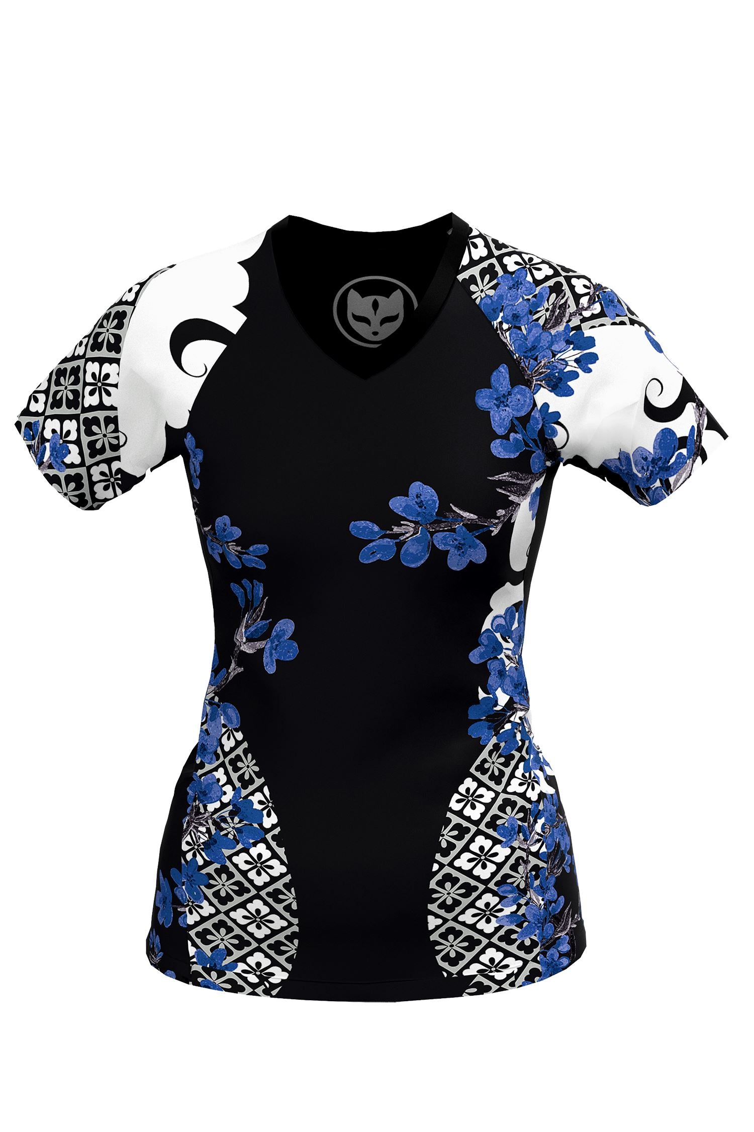 Cherry Blossom Ranked Art Wear Rashguard - Short Sleeve