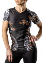 Cherry Blossom Ranked Art Wear Rashguard - Short Sleeve