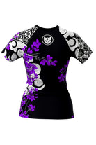 Cherry Blossom Ranked Art Wear Rashguard - Short Sleeve