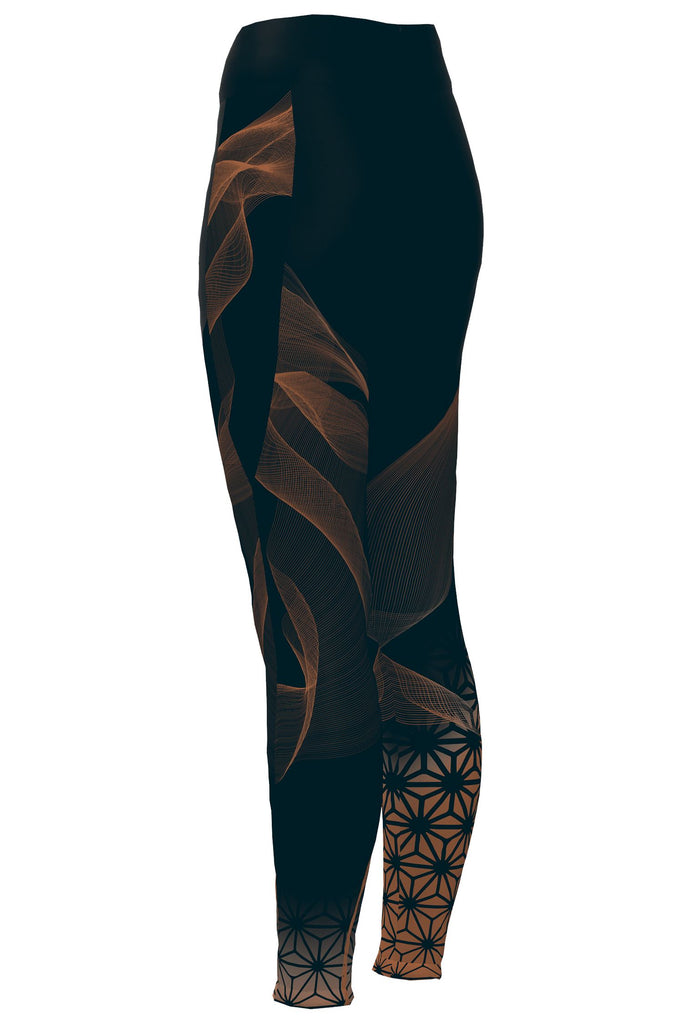 Digital Flow Ranked Art Wear Spats