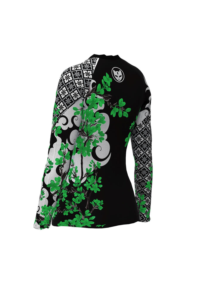Cherry Blossom Ranked Art Wear Youth Rashguard - Long Sleeve