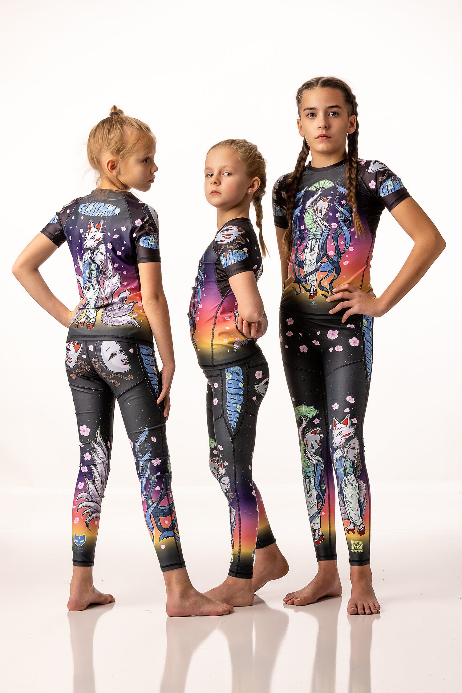 Kitsune Warrior Art Wear Youth Spats