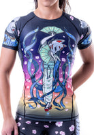 Kitsune Warrior Art Wear Rashguard - Short Sleeve