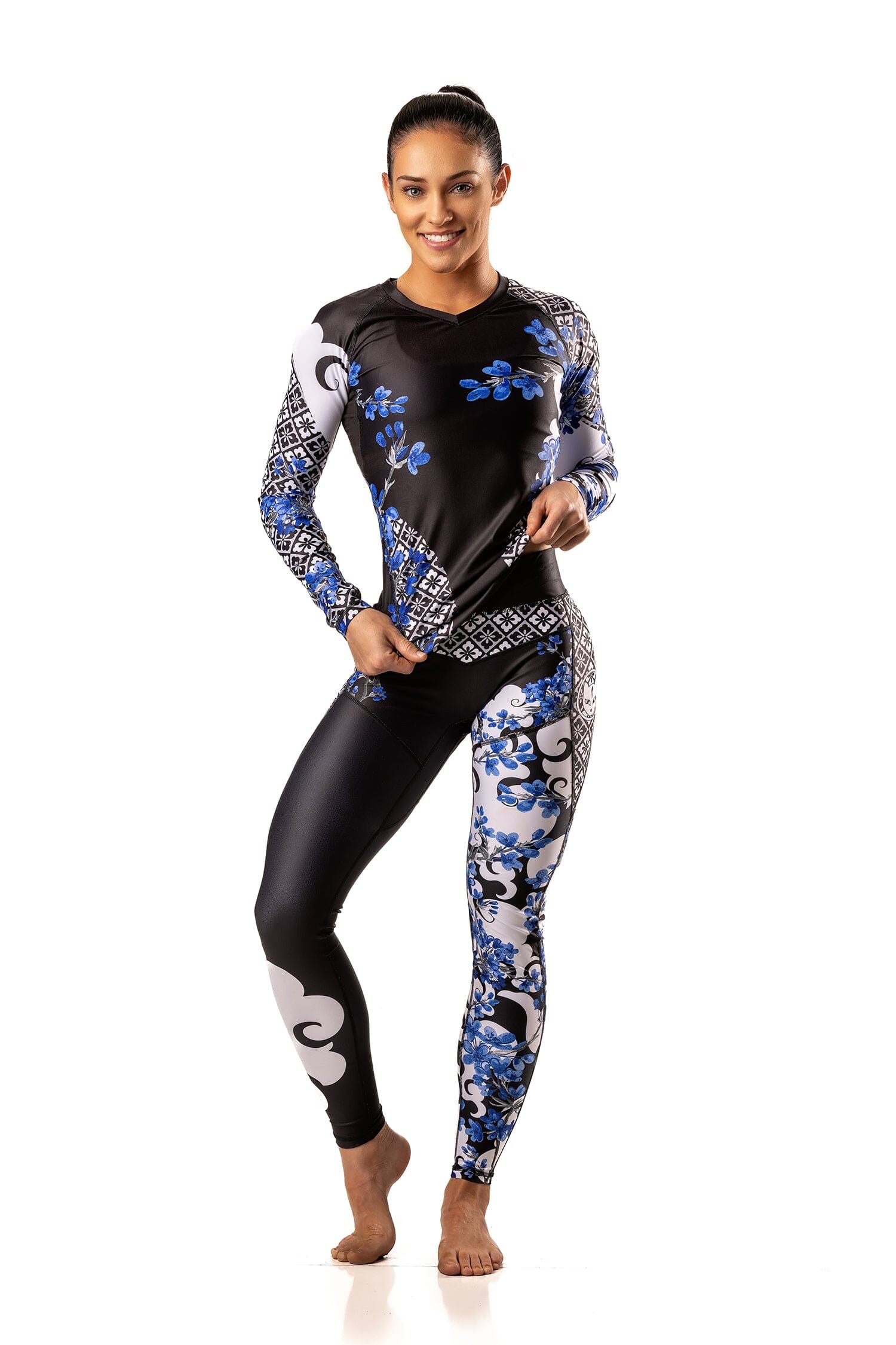 Cherry Blossom Ranked Art Wear Rashguard - Long Sleeve