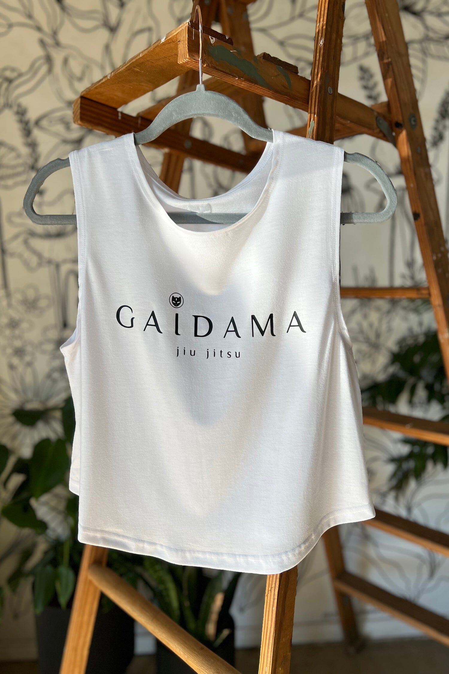 お得セット [gypsohila] Power Shoulder Tank White - トップス